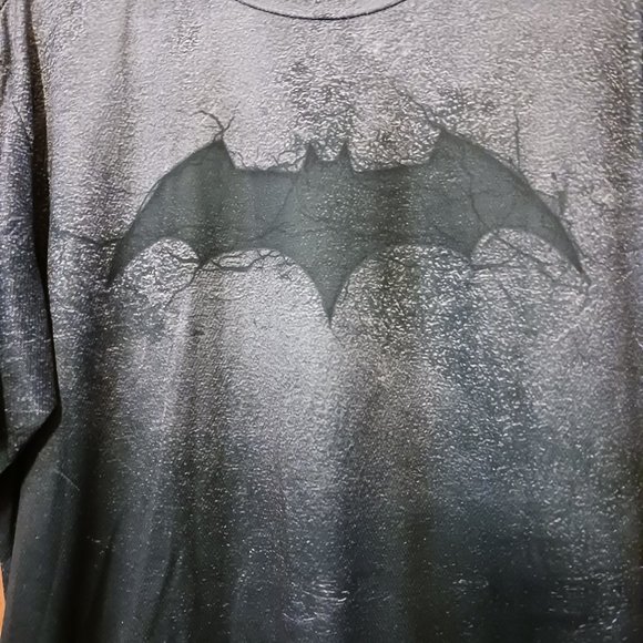 *5/35 *  2019 Batman Quick Dry Short Sleeve Crew Neck Tee Shirt  Size XXL - Picture 3 of 4